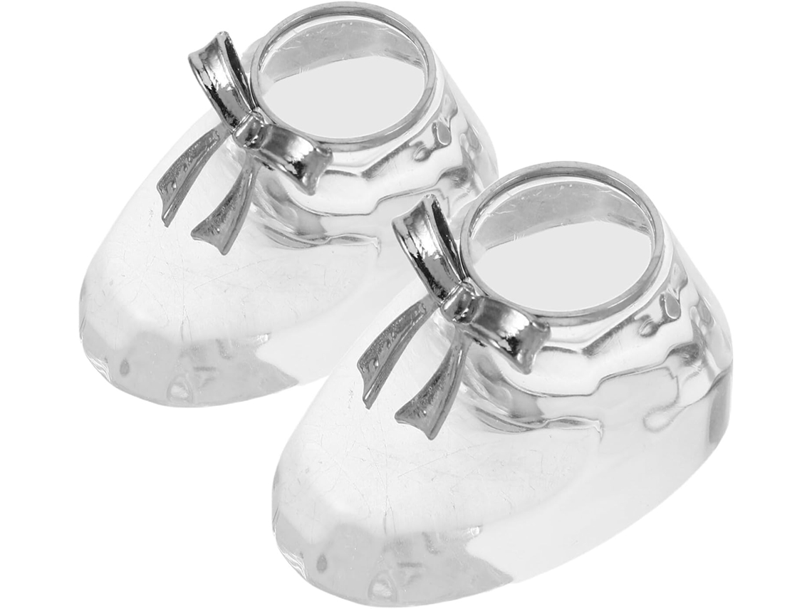 Adorno de zapato de bebé de cristal Slowmoose