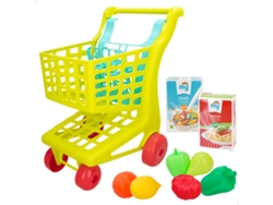 Carrito supermercado CB TOYS Carrito supermercado con alimentos my home colors (34x45x53,5 cm - 3 años)