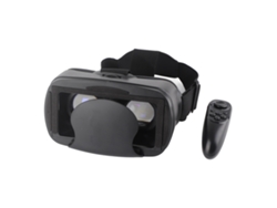 Fone De Ouvido Vrg Pro 3d Vr Com Proteção Contra Luz Azul Controle Remoto Para Celular 5-7 Polegadas