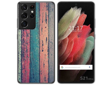 Carcasa Samsung Galaxy S21 Ultra 5G TUMUNDOSMARTPHONE Dibujos Multicolor
