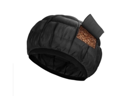 Gorro de calor de acondicionamiento profundo inalámbrico, gorro de calor de vapor apto para microondas para rizos de spa, forro de linaza de CHRONUS
