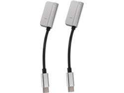 Adaptador De Auriculares A 3,5 Mm, Multifuncional, Ligero Y Práctico Para Diversos Dispositivos.
