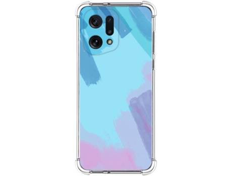 Carcasa para Oppo Find X5 5G TUMUNDOSMARTPHONE Dibujos Antigolpes Acuarela 10 Multicolor