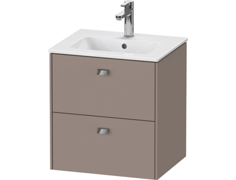 Mueble DURAVIT Brioso de baño de pared Compact 52,0 x 41,9 cm con 2 cajones incl. recorte de sifón y delantal para lavabo ME by Starck 233653