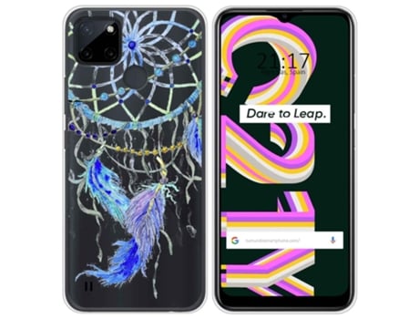 Carcasa Realme C21Y / C25Y TUMUNDOSMARTPHONE Dibujos Transparente Multicolor