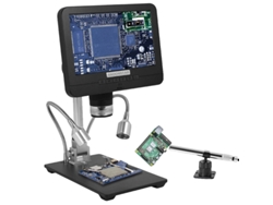 Microscopio digital, pantalla LCD de 7 pulgadas, sensor de imagen de 2 MP, AD206S, 100X OEM