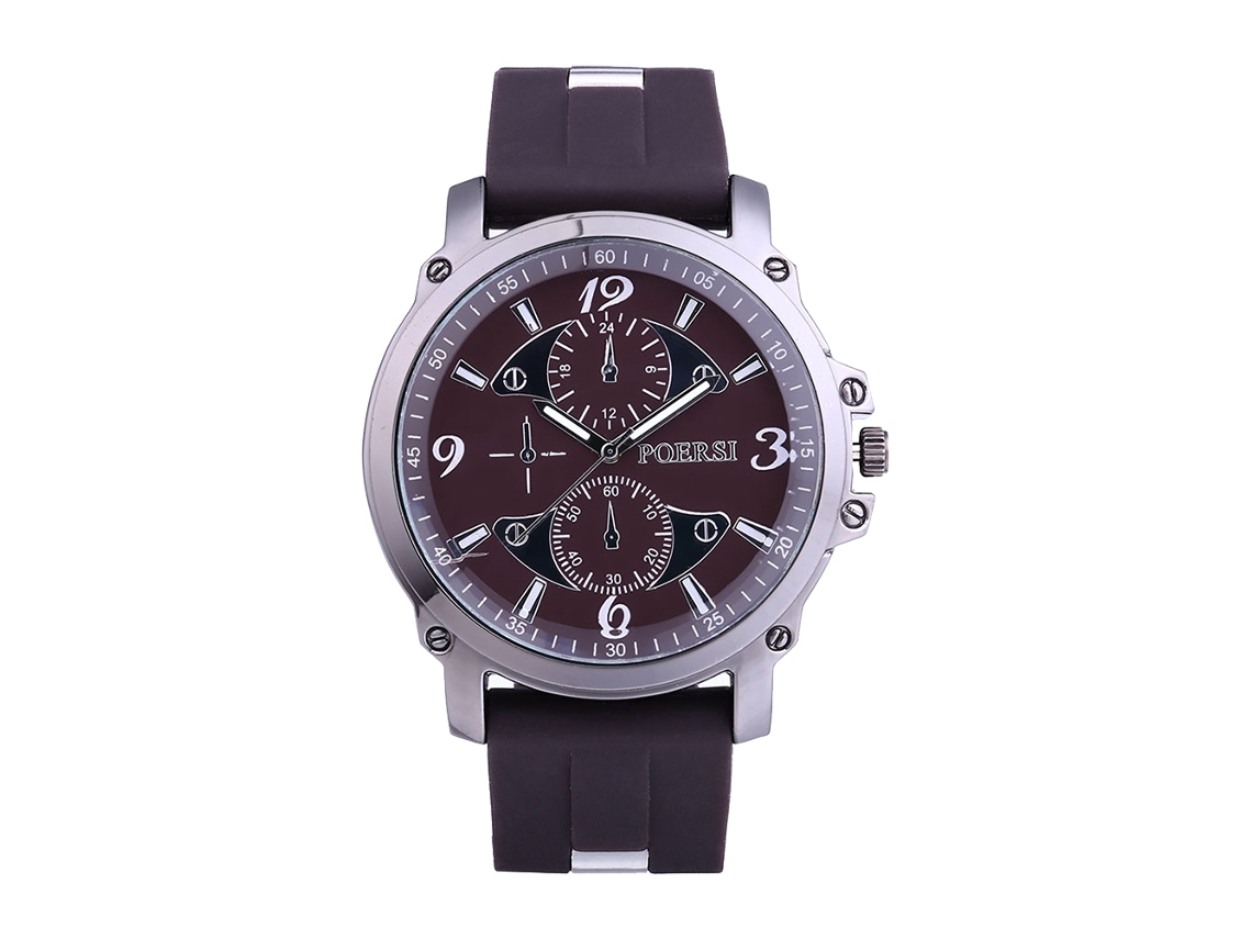 Reloj De Cuarzo Informal Para Mujer Zhoulianfa Con Correa De Pu Y Esfera Con Estampado De Peces (negro)