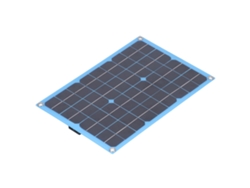 2026-panel Solar Flexible 20w 18v Kit Módulo Fotovoltaico Cargador Portátil Para Rv Camping Senderismo