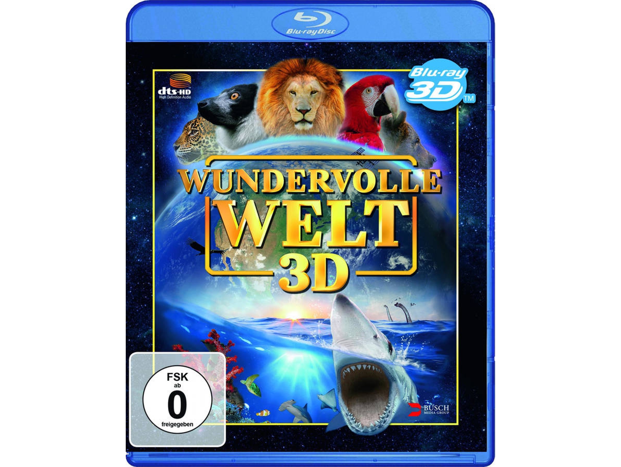 Blu-Ray 3D Wundervolle Welt - Special Real 3D Edition