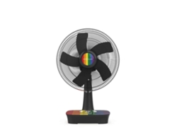 Ventilador de Sobremesa Arcoiris Newlux Desk W500 5 Aspas (Ø 40cm)