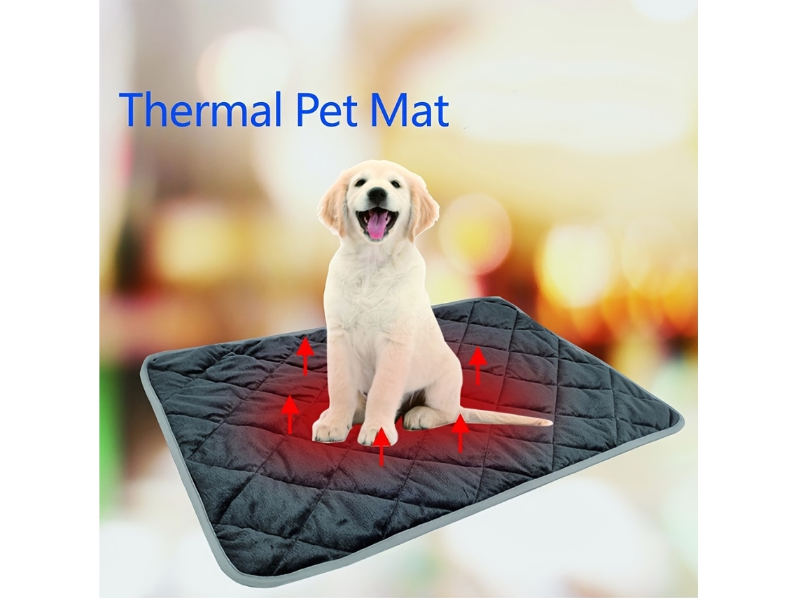 Almohadilla Térmica Para Perros: No Necesita Fuente De Alimentación Externa, Es Adecuada Para Perros Pequeños Y Medianos, Está Fabricada En