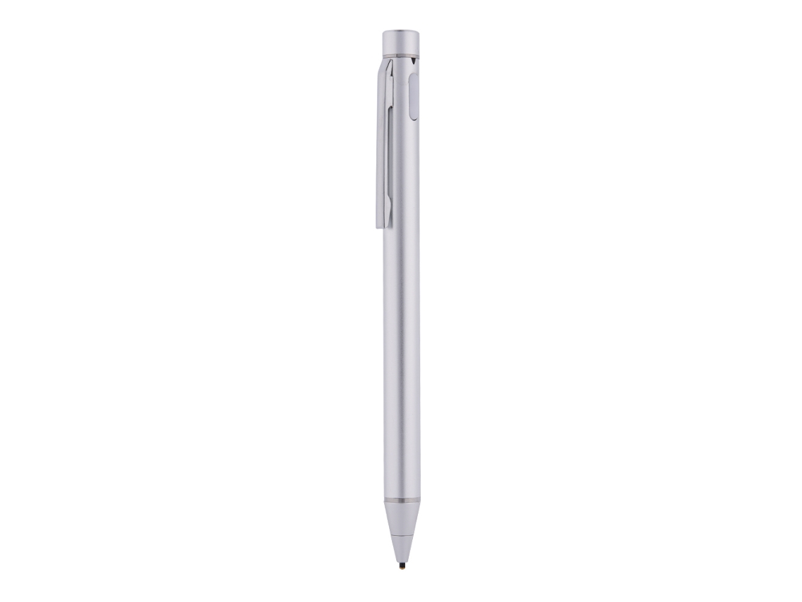 Lápiz Estilográfico Capacitivo Con Punta De Cobre Ultra Fino De 1.45mm De Alta Precisión Para Pantalla Táctil Plata