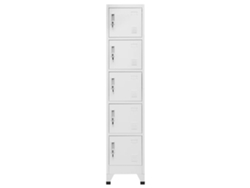 Taquilla 38x40x180 cm Acero Gris Claro MAISON EXCLUSIVE