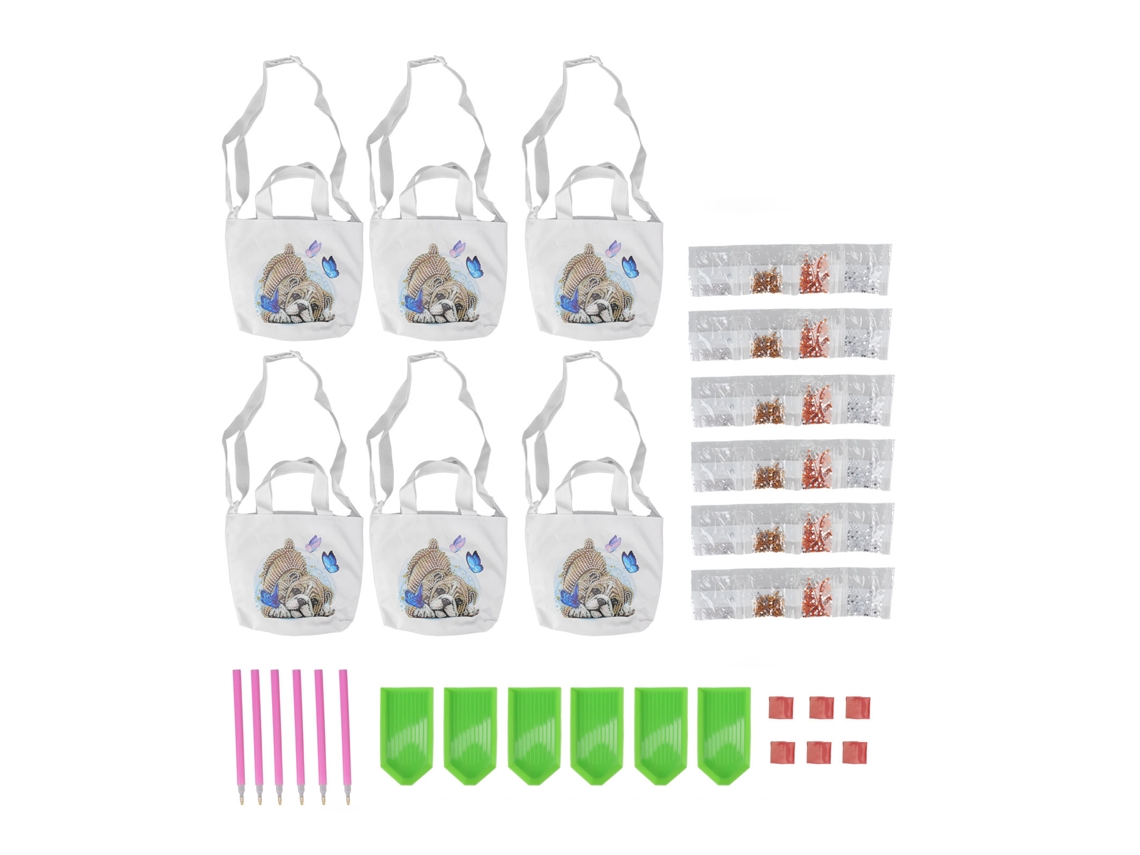 Kits de bolsos de diamantes 5d DIY para niños y adultos Worten