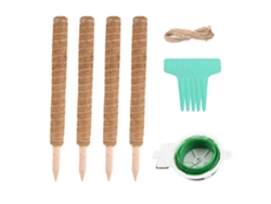 Postes de musgo con fibra de coco para plantas trepadoras