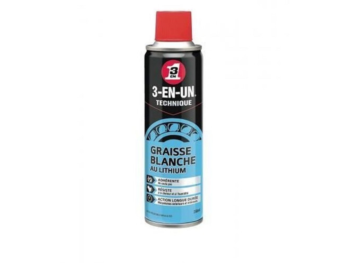 Grasa blanca WD-40 3en1 au lithium en spray 250mL TU