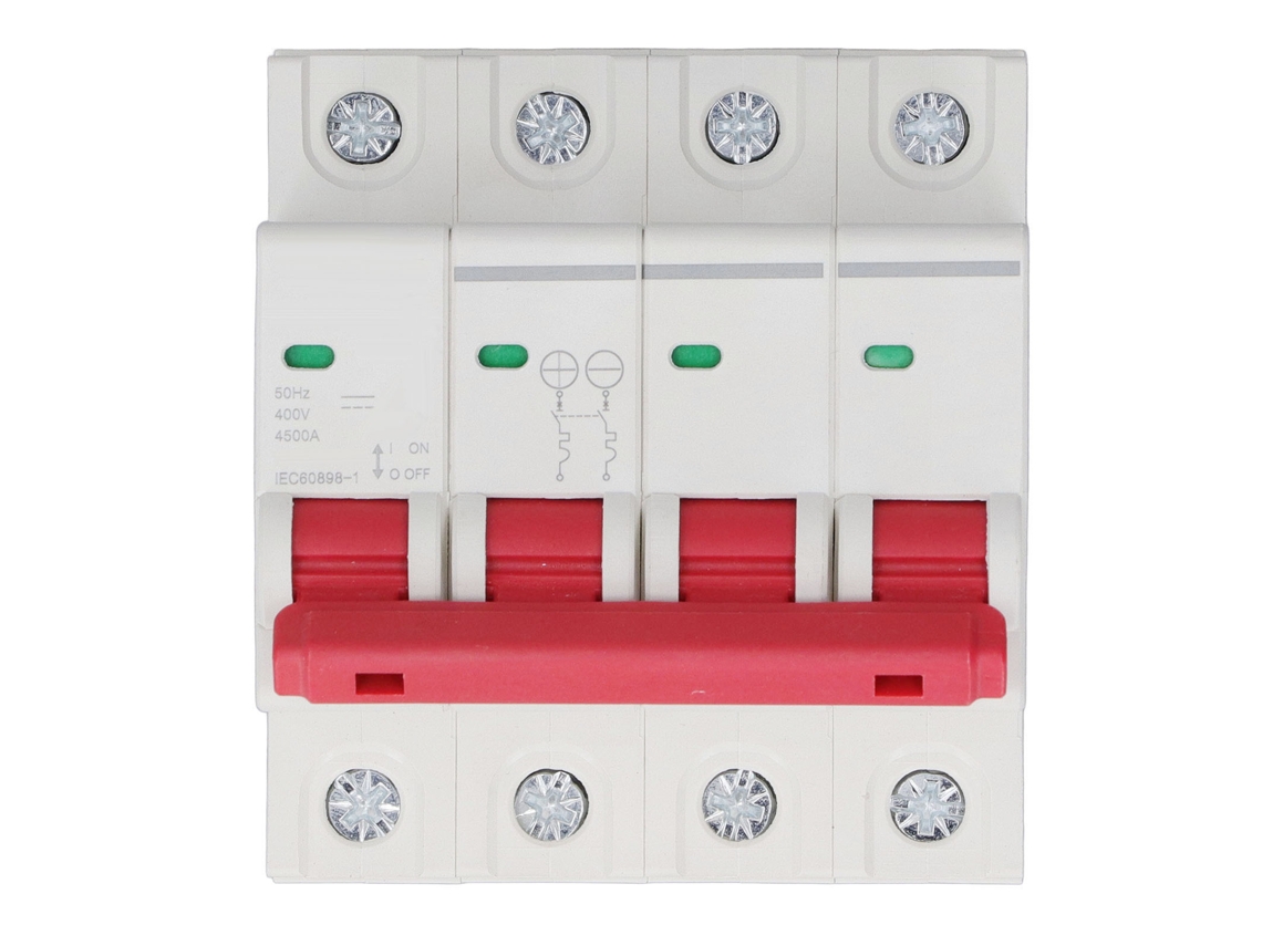 Disyuntor Protector De Picos Dz47y 63z C63 4p 400v Para Casa