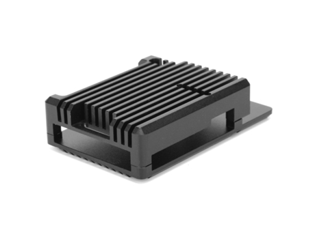 Caja de aleación de aluminio para Raspberry Pi 4 B Calor de metal pasivo