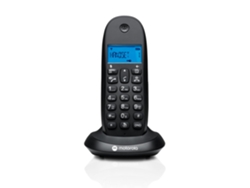 Telefóno Fijo MOTOROLA C1001 Cb+ Dect Negro