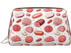 Neceser De Viaje Cuero Organizador Para Mujer Diseño Estampado Vacaciones