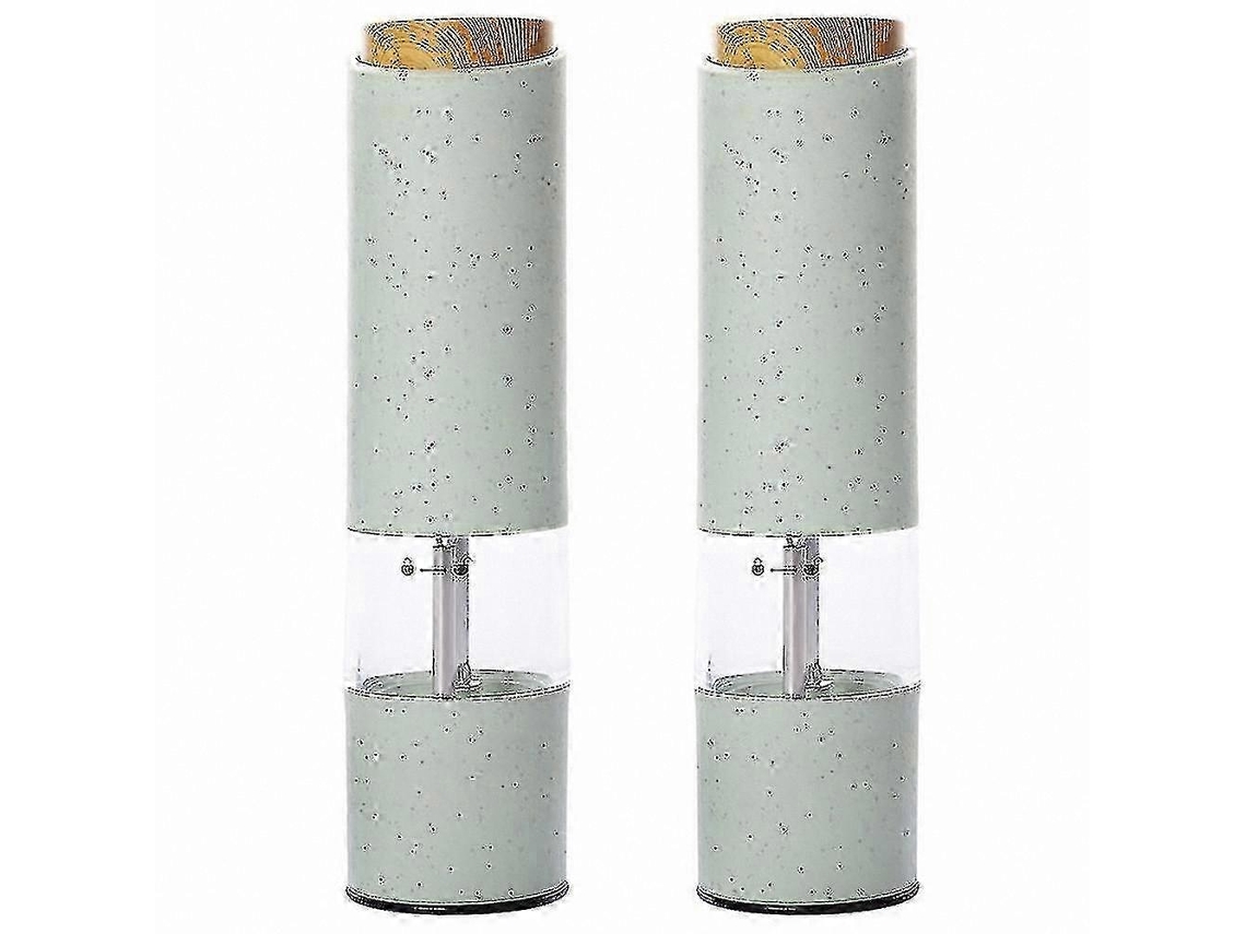 Molinillo eléctrico de sal y pimienta Rosewell (2 piezas) con pilas para cocina