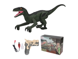 -juguete De Dinosaurio Control Remoto Que Spraye Agua Niebla Con Sonido Luz Y Caminata Simulada Para Niños Niñas Verde
