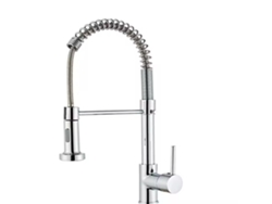 Grifo De Cocina Con Dos Caños, Grifo De Fregadero Giratorio 360°, Mezcla De Agua Caliente Y Fría.