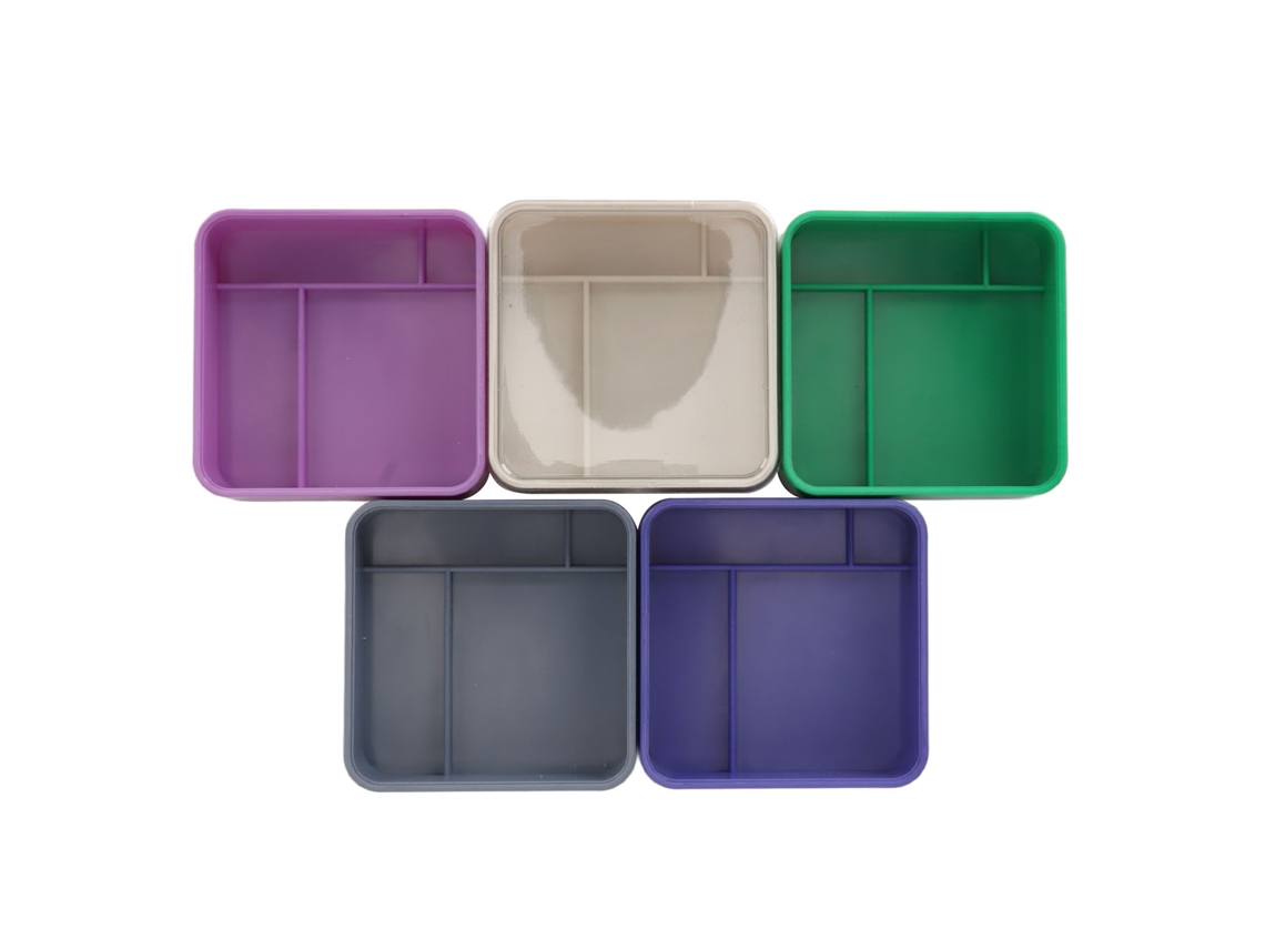 Caja De Almacenamiento Apilable Para Herramientas De Reparación De Relojes De 5 Capas