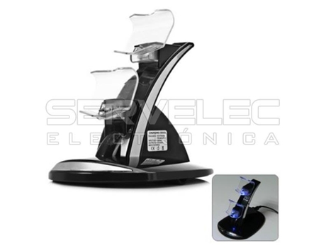 Cargador rápido para 2 mandos de PS4