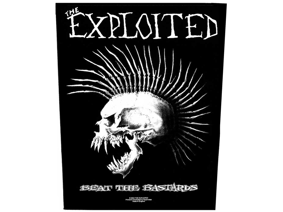 Parche de Espalda para Chaqueta ROCK OFF The Exploited Beat The Bastards