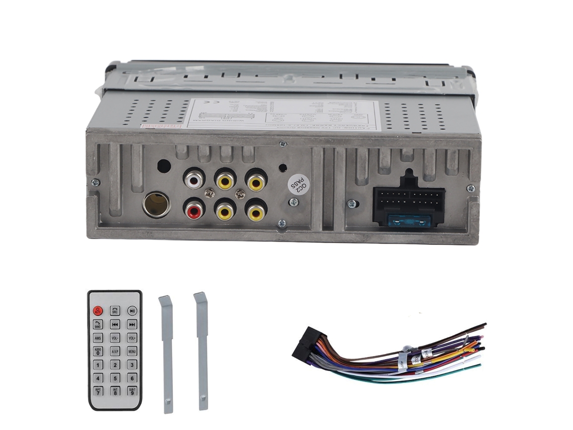 Radio MP5 para coche con pantalla táctil retráctil (sin marca)