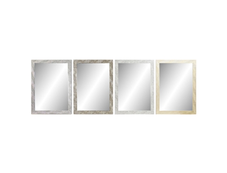 Espejo de Pared DKD HOME DECOR 32221 (Marrón - 2x70x97cm)