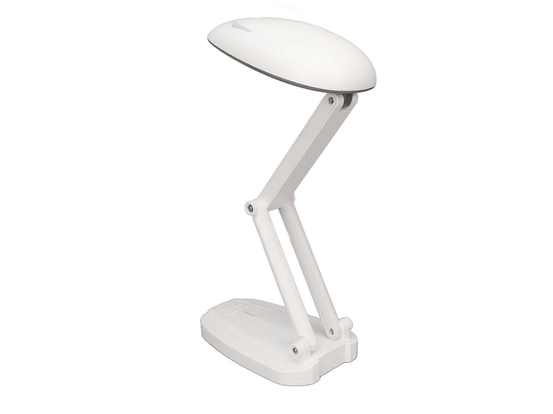 Lámpara de mesa 4 en 1 con altavoz Bluetooth, batería externa, memoria USB y diseño multifuncional; plegable. Nostalgia88