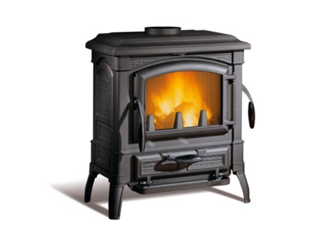 Estufa de leña de hierro fundido 7,3kw negra. isettaevo4.0 - NORDICA EXTRAFLAME