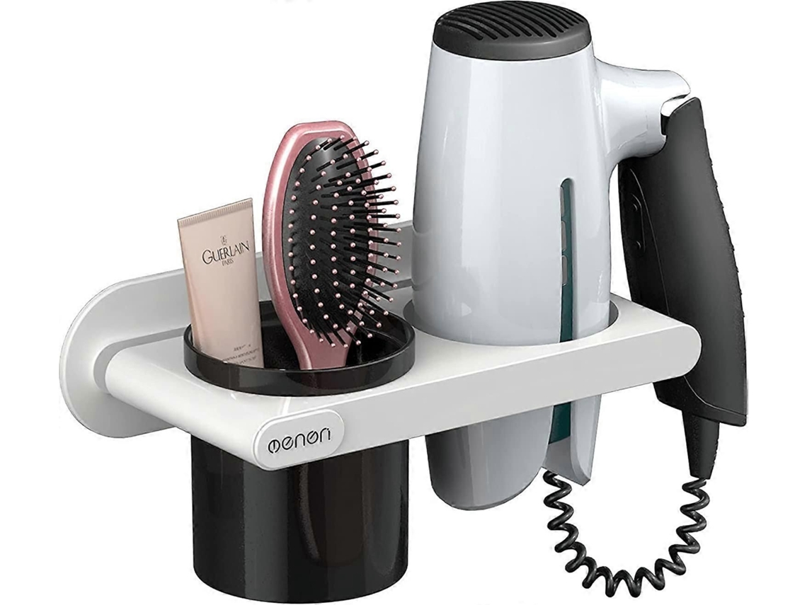 Soporte para secador de pelo, soporte de pared multifuncional para baño, GOKOCO