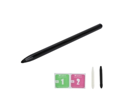 Lápiz óptico táctico ABS de alta sensibilidad para iPhone, iPad, Samsung y Huawei, color negro y dorado claro.