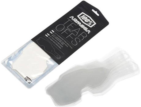 Gafas 100% armega tandard tear-off 20 pack (S)