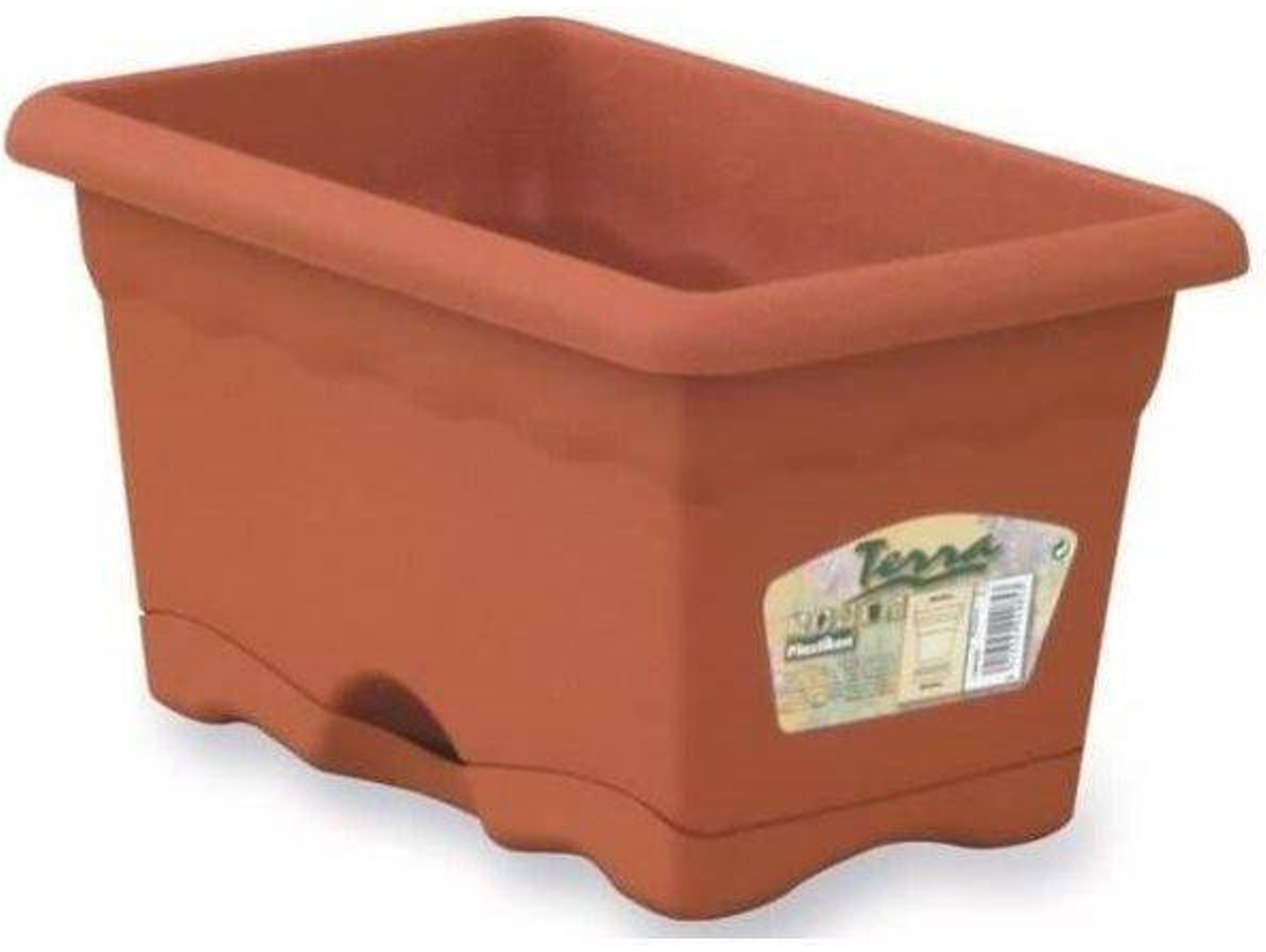Jardinera PLASTIKEN Naranja (50 X 20 cm)