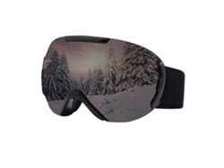 Gafas esquí doble antivaho, gafas antinieve viento ELKUAIE