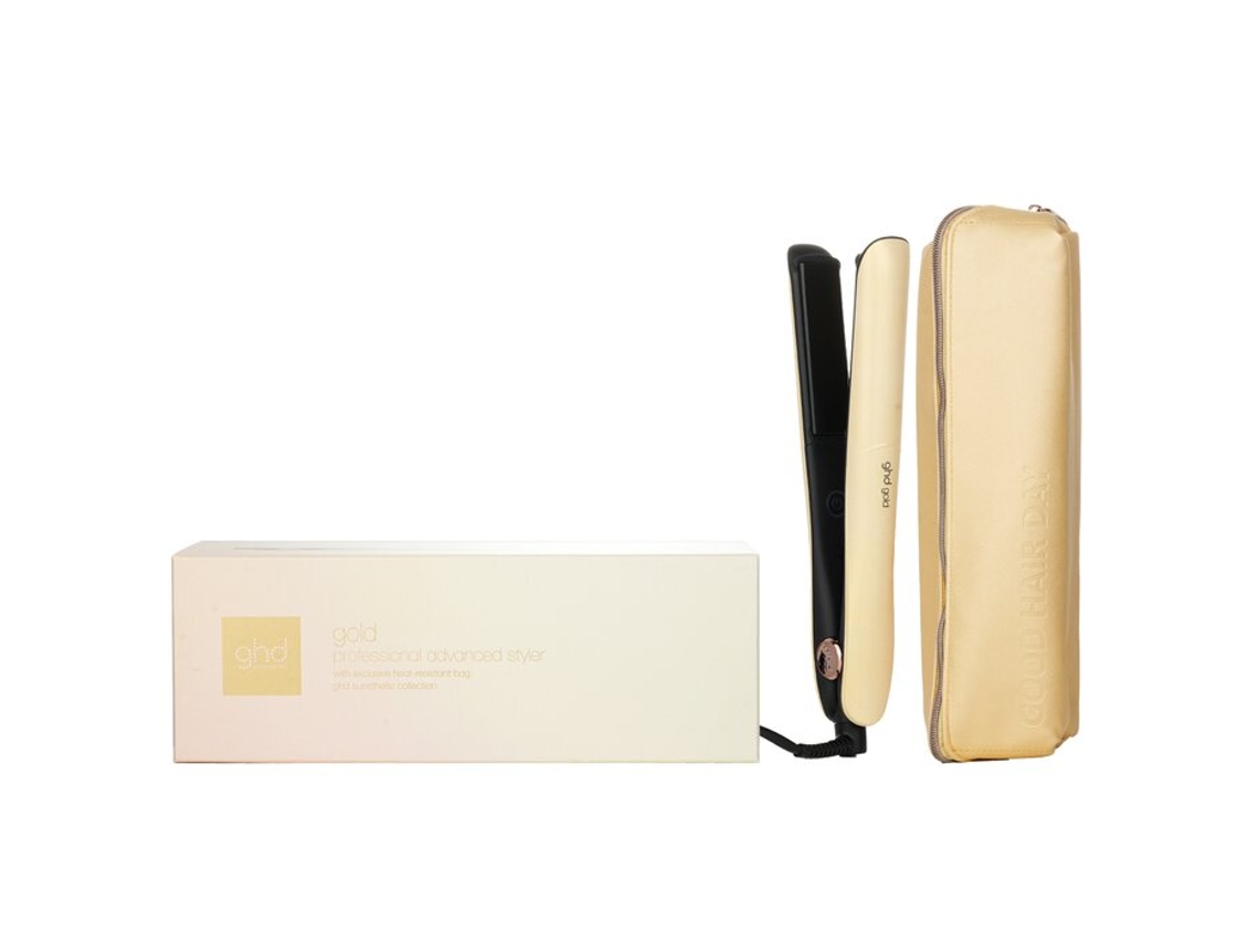 Plancha profesional avanzada Gold Sun Kissed Gold (1 unidad) Ghd