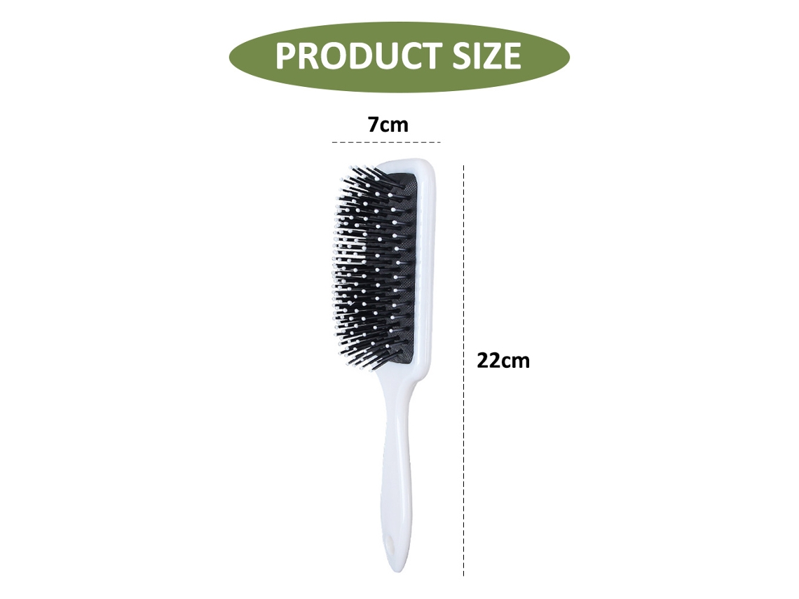 Cepillo de masaje con cojín de aire, peine suave para el cabello