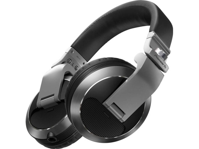 Auriculares con Cable PIONEER HDJ-X7 (Over Ear - Plateado)