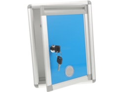 Buzón De Quejas Pequeño Para Montaje En Pared, 22 X 10 X 28,5 Cm, Con Cerradura, Aleación De Aluminio Duradera.