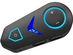 1 Juego De Auriculares Bluetooth Para Motocicleta Z19 Para Llamadas (sin Batería De 1100 Mah) Con Micrófono Con Cable.