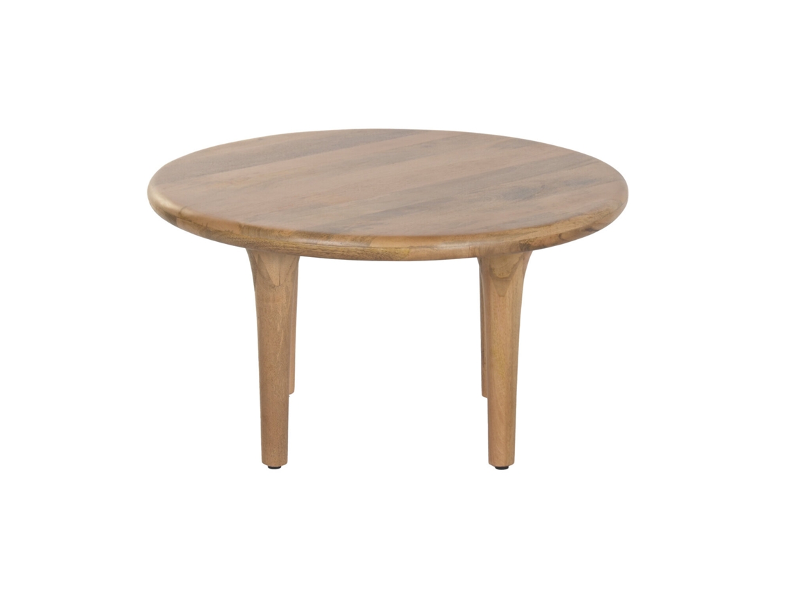 Mesa Centro Mango Marron 80x80x44cm