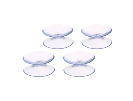 Ventosa doble transparente (bister 4 piezas)