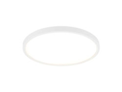 Luz de Techo Led 24W 4000K 30Cm Diámetro Dormitorio Lámpara Redonda Blanca Plana Cocina Baño para Baño Pasillo NETTLIFE