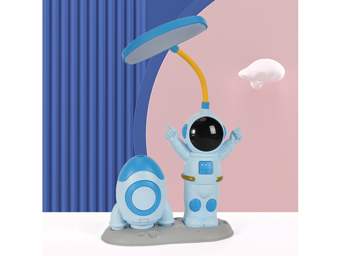 Astronauta Astronauta Led Luz Nocturna Recargable Portalápices Pantalla C SIURN