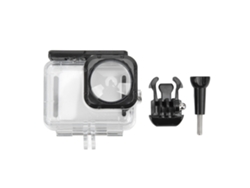 Caja Estanca Impermeable 40m Para Lente Max Lens Mod Hero 10/9 Cámara De Acción Ángulo Amplio Negro