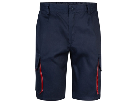 Bermuda Bicolor Modelo Astro Color Marino-Rojo Tallas 38 a 60 Talla 50 Ropa Bicolor Marino Rojo VELILLA